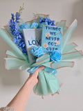 The Book Lover Bouquet — A Fiction & Flowers Gift Set